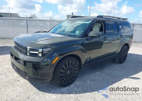 2025 Hyundai Santa Fe Calligraphy from USA, damaged, VIN 5NMP54GL5SH093107